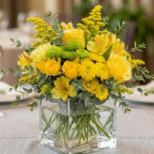 Goldenrod Wedding Collection Flower Bouquet