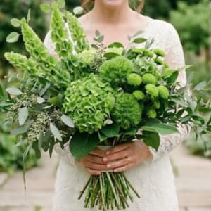 Emerald Wedding Collection Flower Bouquet