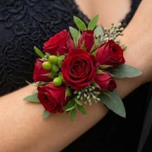 Crimson Wedding Collection Flower Bouquet
