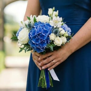 Sapphire Wedding Collection Flower Bouquet