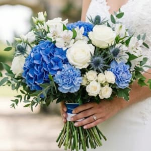 Sapphire Wedding Collection Flower Bouquet