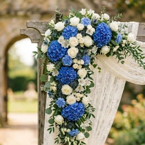 Sapphire Wedding Collection Flower Bouquet