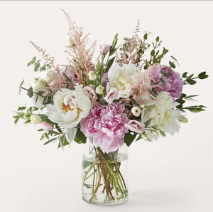 Cotton Candy Peony Bouquet Flower Bouquet