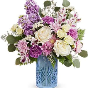 Teleflora's Blue Bliss Bouquet Flower Bouquet