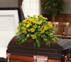 Heaven's Sunset Sympathy Collection Flower Bouquet