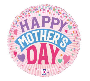 9" Mothers day Mini Balloons Flower Bouquet