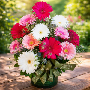 Gerbera Cylinder Flower Bouquet