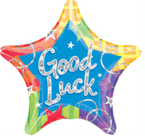 Encouragement and Well wishes Mylar Balloons Flower Bouquet