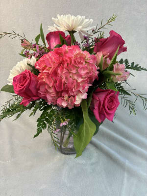 Fuchsia Fusion Flower Bouquet