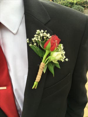 Lapel Boutonniere Flower Bouquet