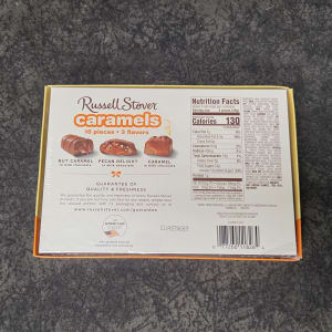 GACANDYCARAMEL5OZ- Russell Stover Assorted Caramels 5oz