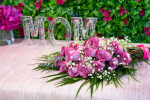 Wrapped Roses Bouquet - Presentation Style w/ Babies Breath