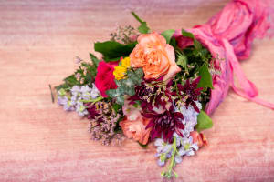 Fresh Assorted Hand Wrap Bouquet