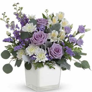 Teleflora's Honey Lavender Blooms Bouquet Flower Bouquet