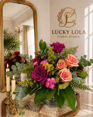 The Everly Rose Flower Bouquet