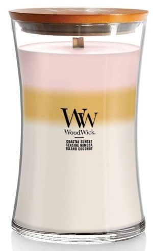 Wood Wick Candles 21.5 oz Flower Bouquet