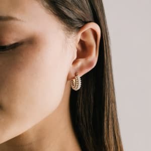 Perla Earrings - Gold