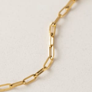 Paperclip Bracelet - Gold