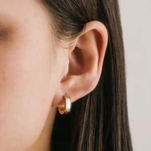 Tofino Huggie Hoops - Gold