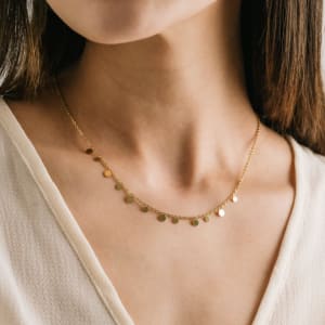 Solar Necklace - Gold