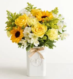 Honey Bee Buzz for Summer Flower Bouquet