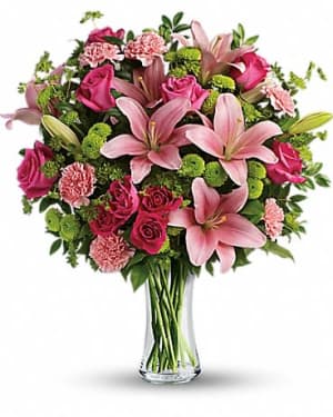 Pink Passion Flower Bouquet