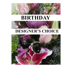 Birthday Designers Choice Flower Bouquet