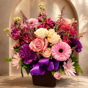 Raspberry Beret Bouquet Flower Bouquet