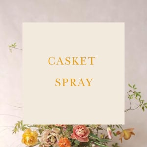 Casket Spray Flower Bouquet