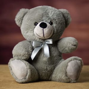 9" Colorama Bears Flower Bouquet