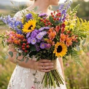 Wildflower Wedding Collection Flower Bouquet