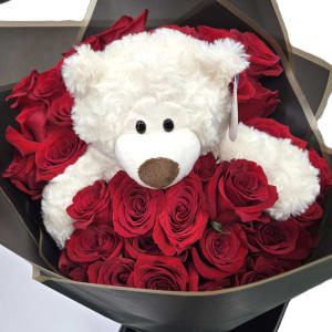 50 Rose Wrapped Bouquet Flower Bouquet