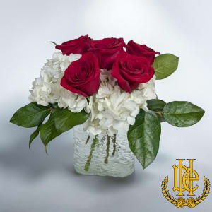 Roses and Hydrangeas Flower Bouquet