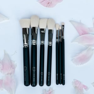 7 - Piece Make Up Brush Roll