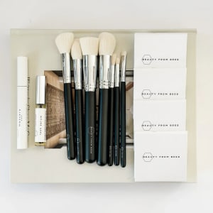 7 - Piece Make Up Brush Roll