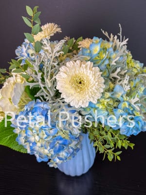 Hydrangea and Gerbers Flower Bouquet
