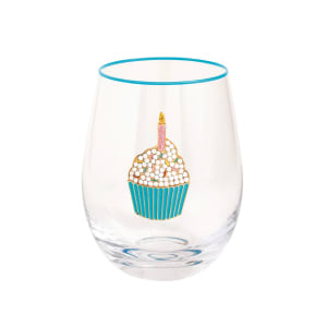 Beaded Wine Glasses Flower Bouquet