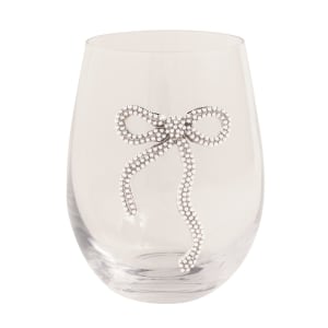 Beaded Wine Glasses Flower Bouquet