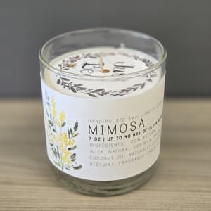 Candles - hand poured Flower Bouquet