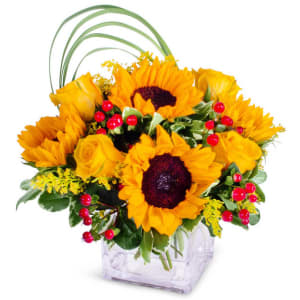 Sunflower Glory Flower Bouquet