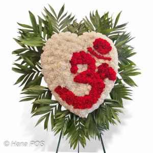 OHM Standind Spray Flower Bouquet