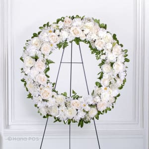 Peaceful Eternal Wreath Flower Bouquet