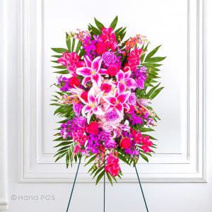 Sweet Remembrance Standing Spray Flower Bouquet