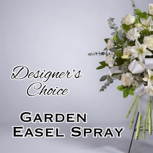 Designer's Choice Garden Easel Spray Flower Bouquet