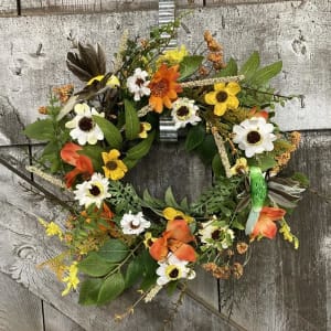 Fall Festival Silk (Artificial) Wreaths Flower Bouquet