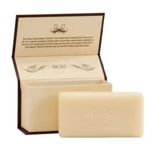 Cardamon & Juniper Exfol. Man Bar Flower Bouquet