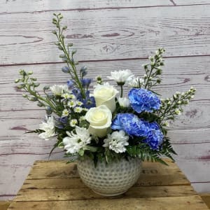 Sports Fan Fresh Floral Arrangement