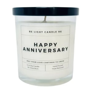 Be Light Candles Flower Bouquet
