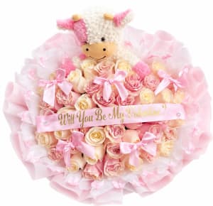 Moo Love Flower Bouquet