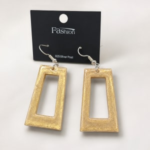 Resin Earrings Flower Bouquet